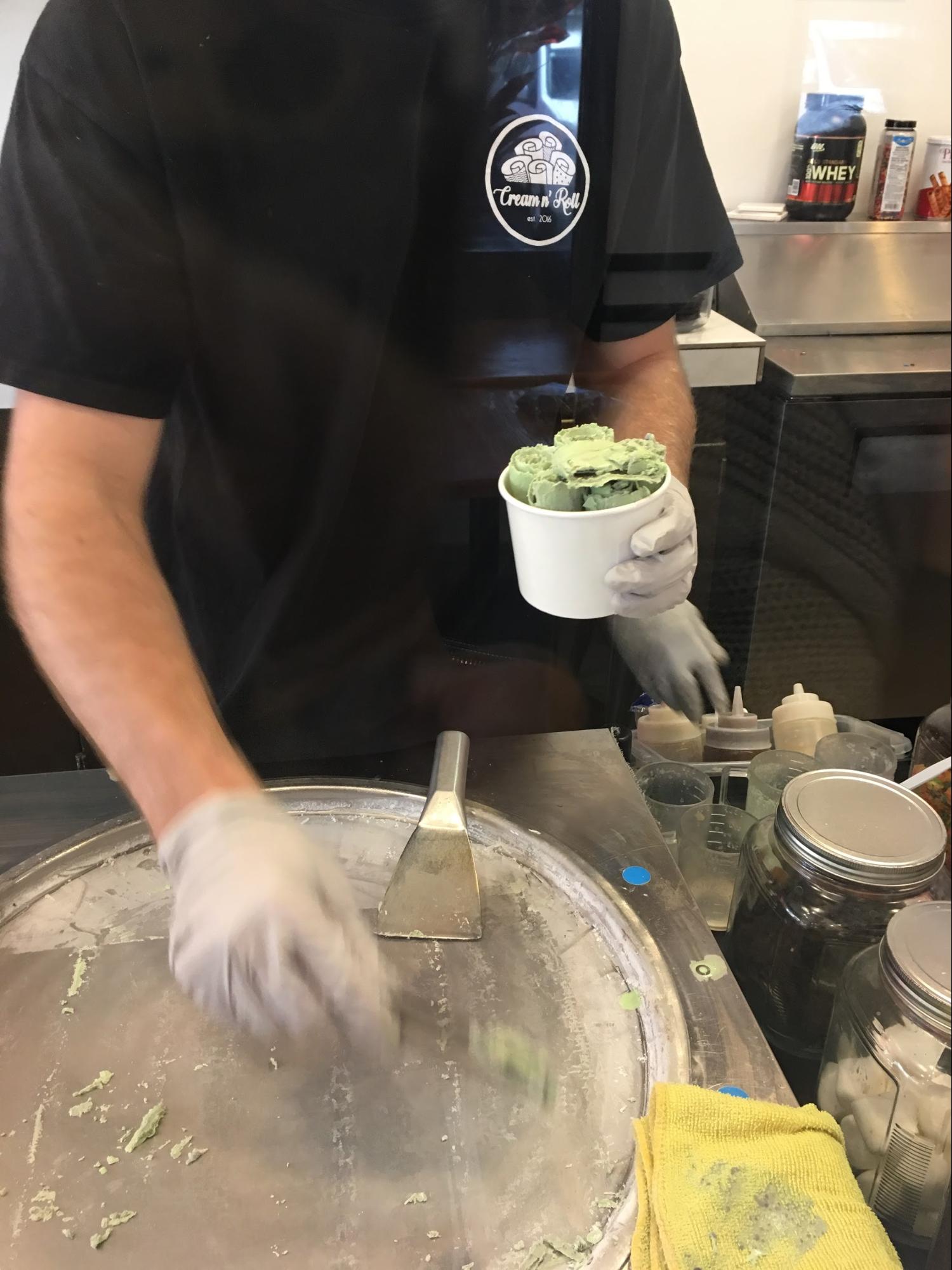 ロール アイス の 作り方