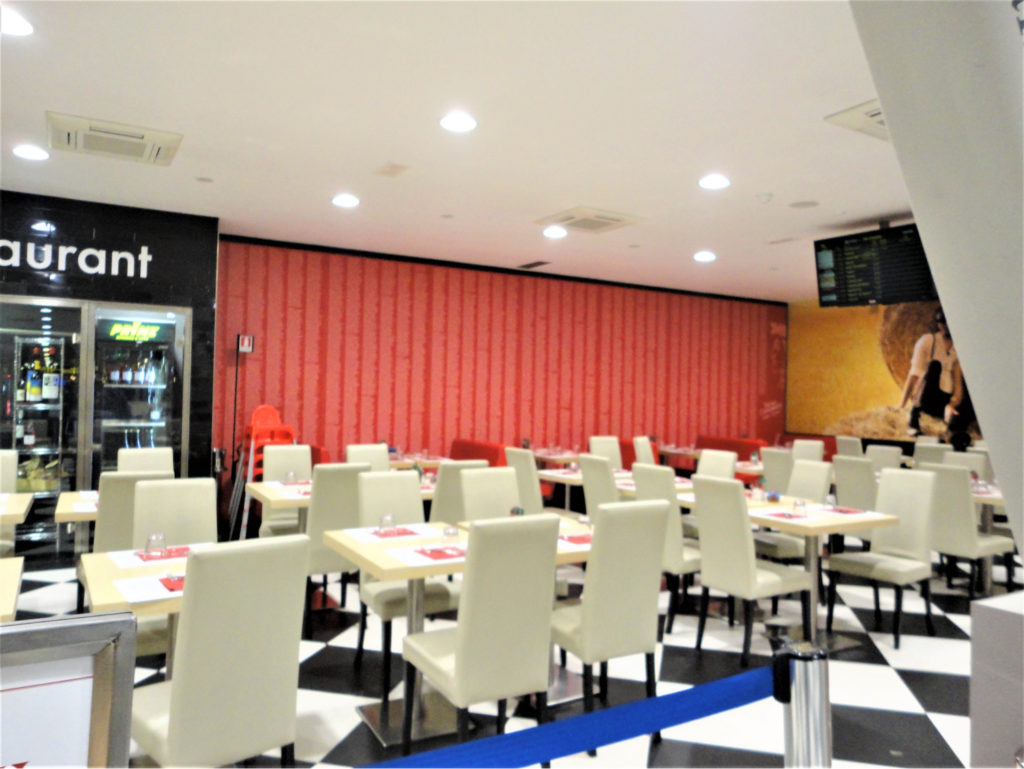 フィレンツェ空港・Baccanale Firenzeの奥にあるレストラン