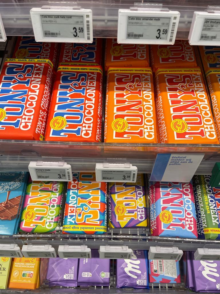 オランダを代表するチョコレート：Tony’s Chocolonely (トニーズチョコレート)