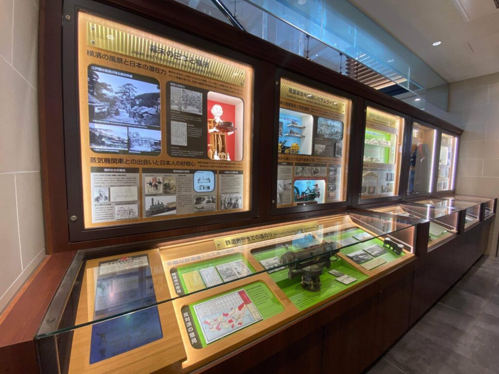 旧横濱鉄道歴史展示（旧横ギャラリー）・展示物