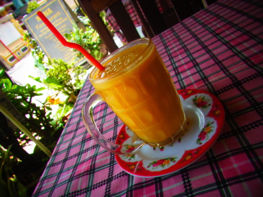 カンボジアのカフェ