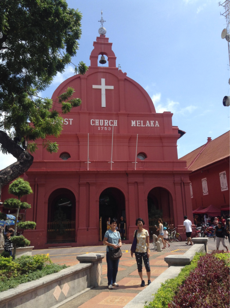 マレーシア・マラッカのキリスト教会