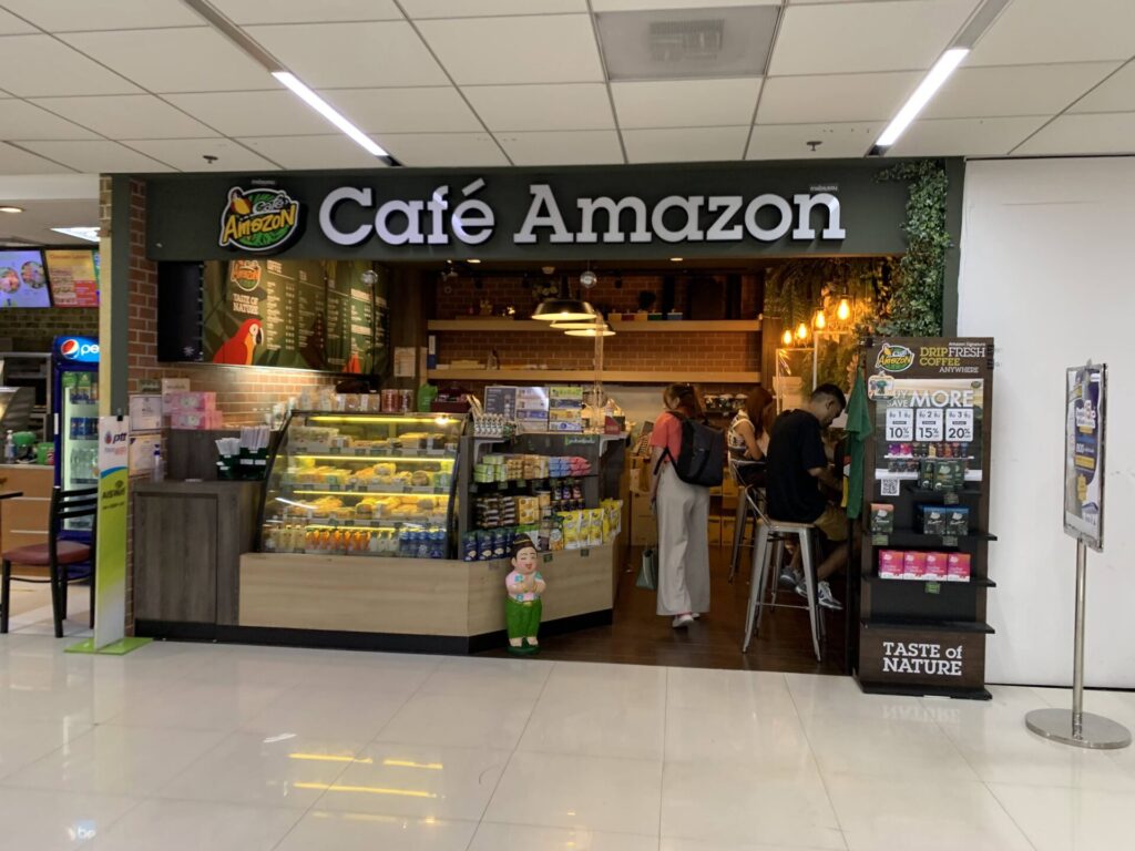 Cafe Amazon ドンムアン空港 ターミナル2