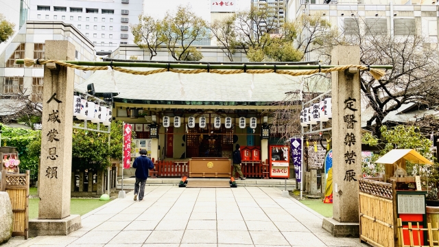 大阪・露天神社