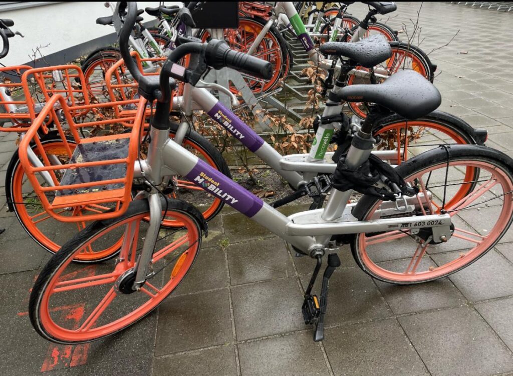 オランダの自転車レンタルサービス