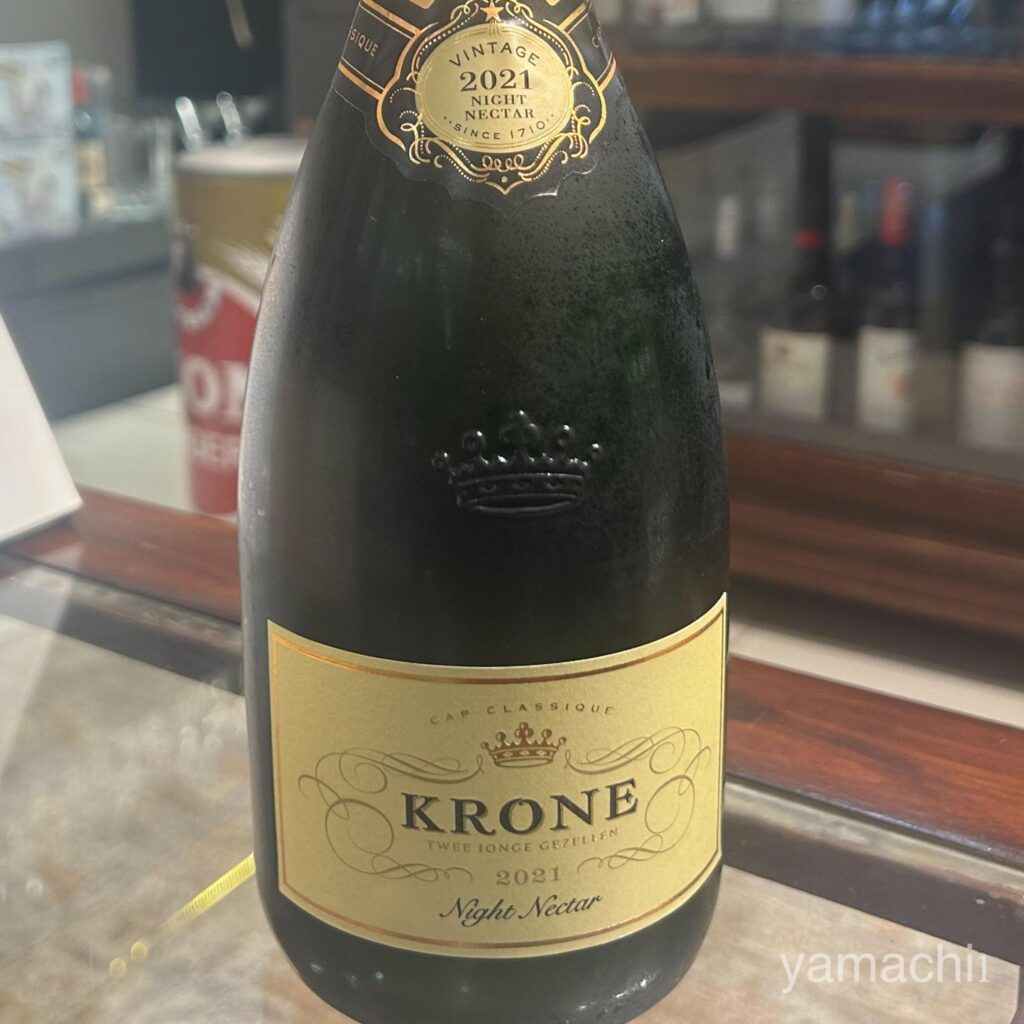 南アフリカのスパークリングワイン KRONE