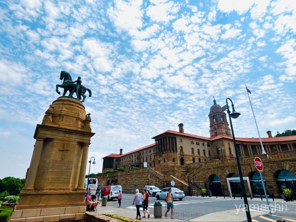 南アフリカ・プレトリア　Union Buildings（ユニオンビル）