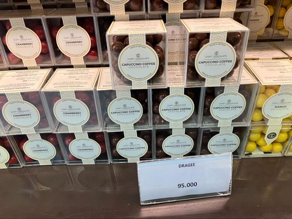 D’art Chocolate(ディアートチョコレート)のショップ店内