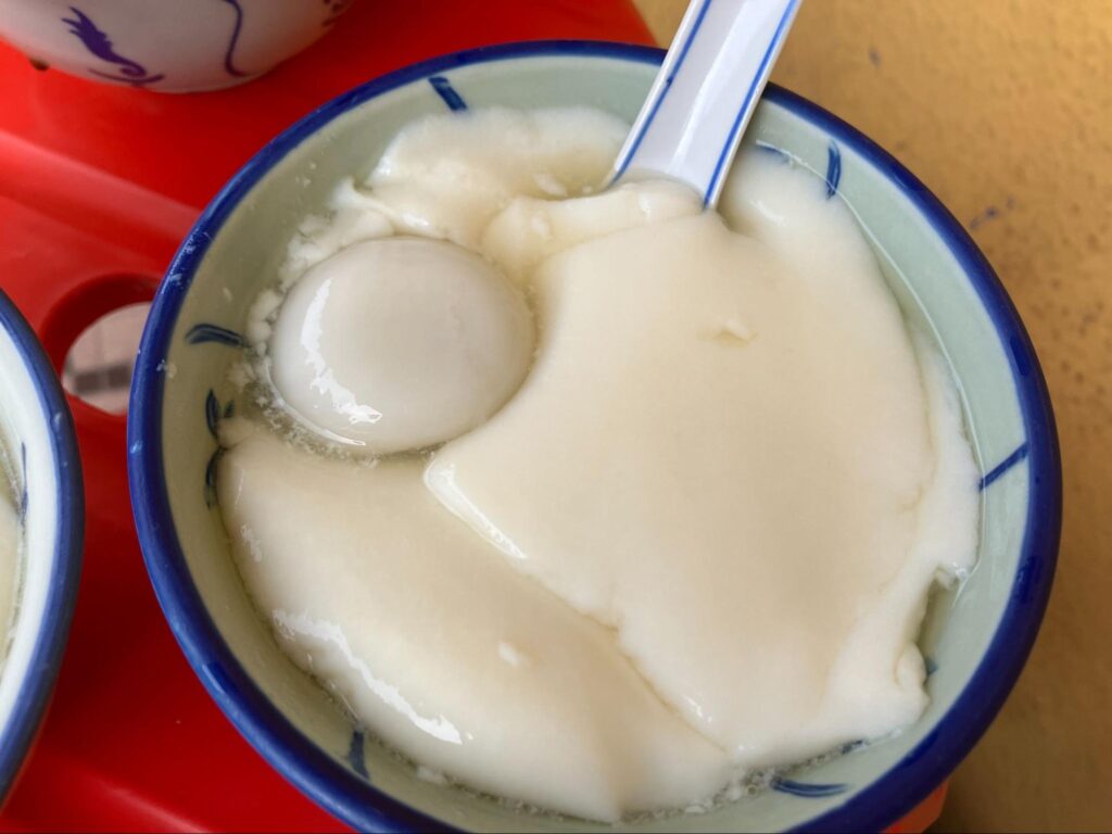 マレーシア・イポーの豆腐花