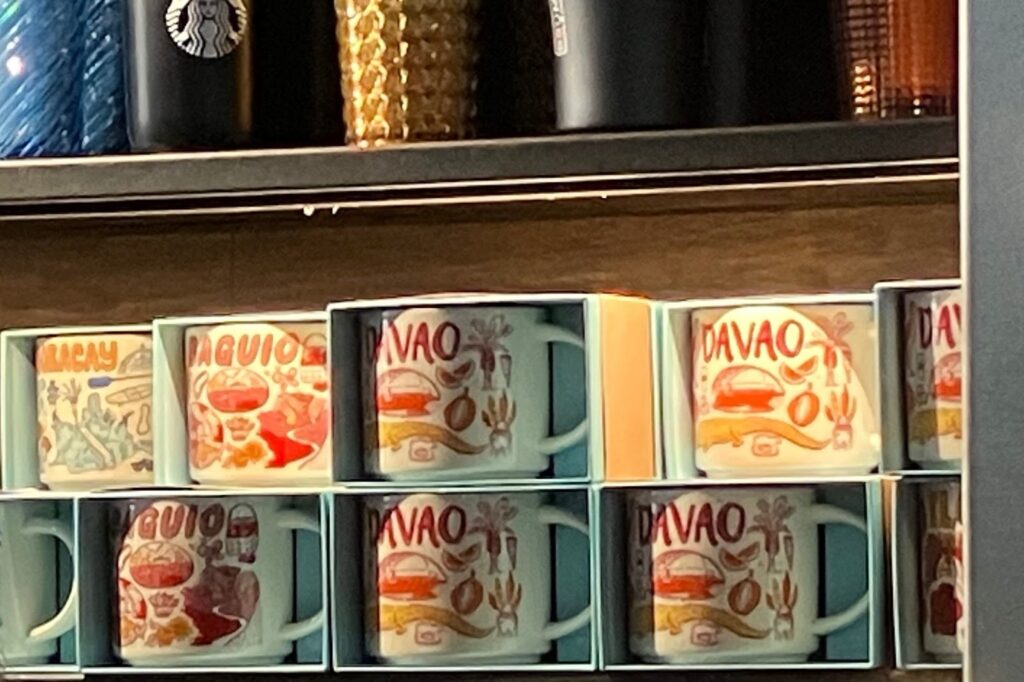 マニラ空港のフィリピン限定のスターバックス・マグカップ