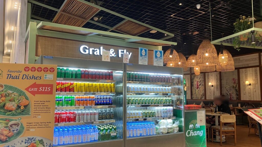 スワンナプーム空港内のレストラン